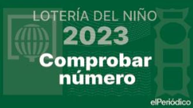 loteria del niño comprobar