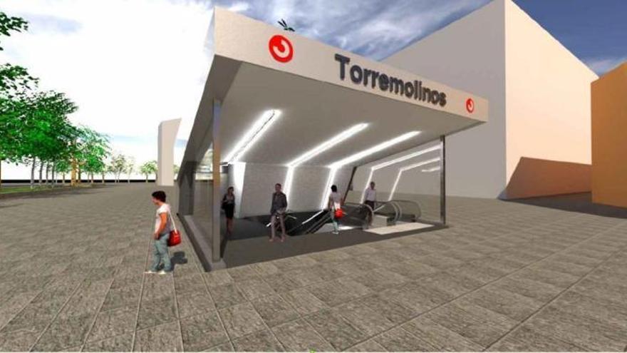 Infografía de la nueva estación de La Nogalera.