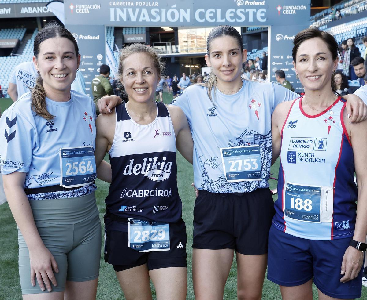 Invasión Celeste en Vigo con casi 3.000 corredores