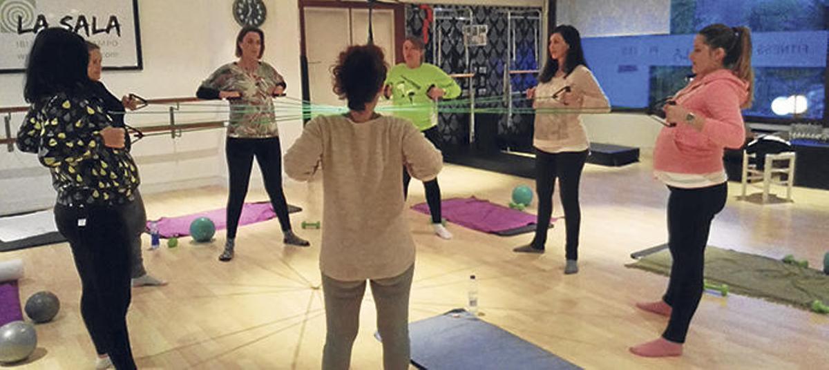 Ejercicios para embarazadas.