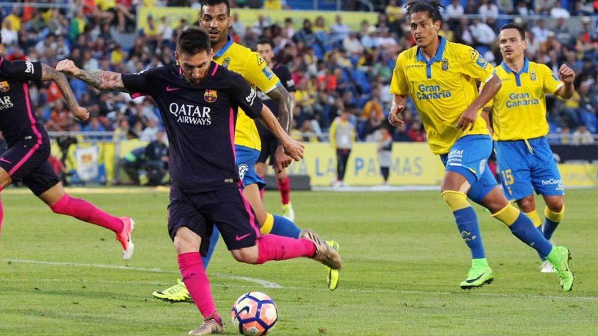 El FC Barcelona juega contra la UD Las Palmas en la jornada 7