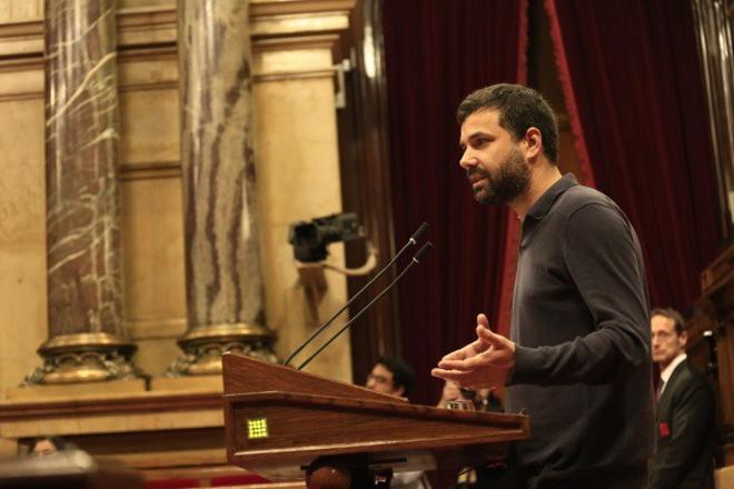 Archivo - El secretario cuarto de la Mesa y diputado de ERC en el Parlament, Ruben Wagensberg,