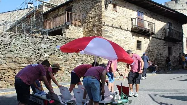 VÍDEO | Carrera de cojinetes en Puebla de Sanabria