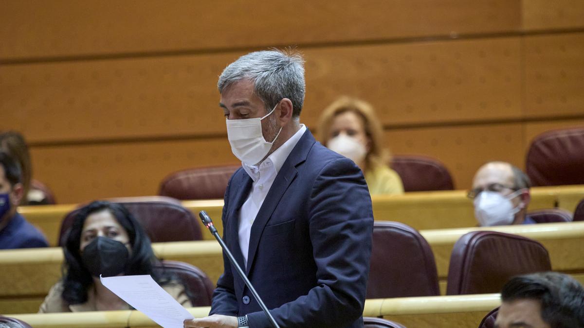 El senador de Coalición Canaria Fernando Clavijo Batlle