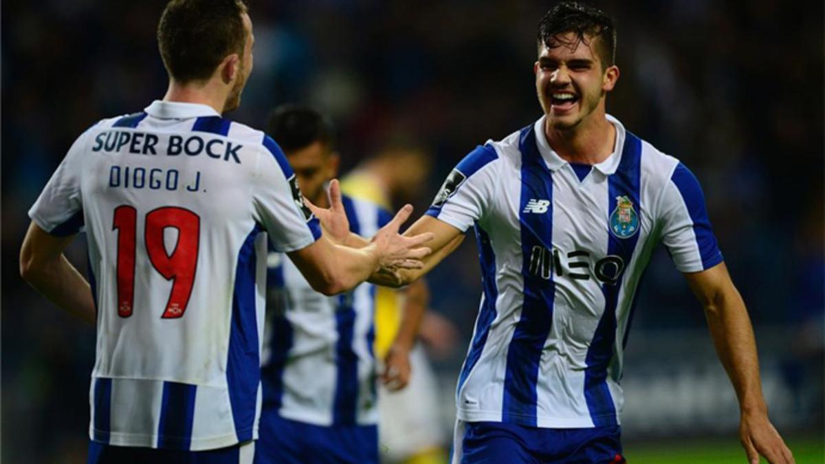 André Silva, celebrando uno de sus goles