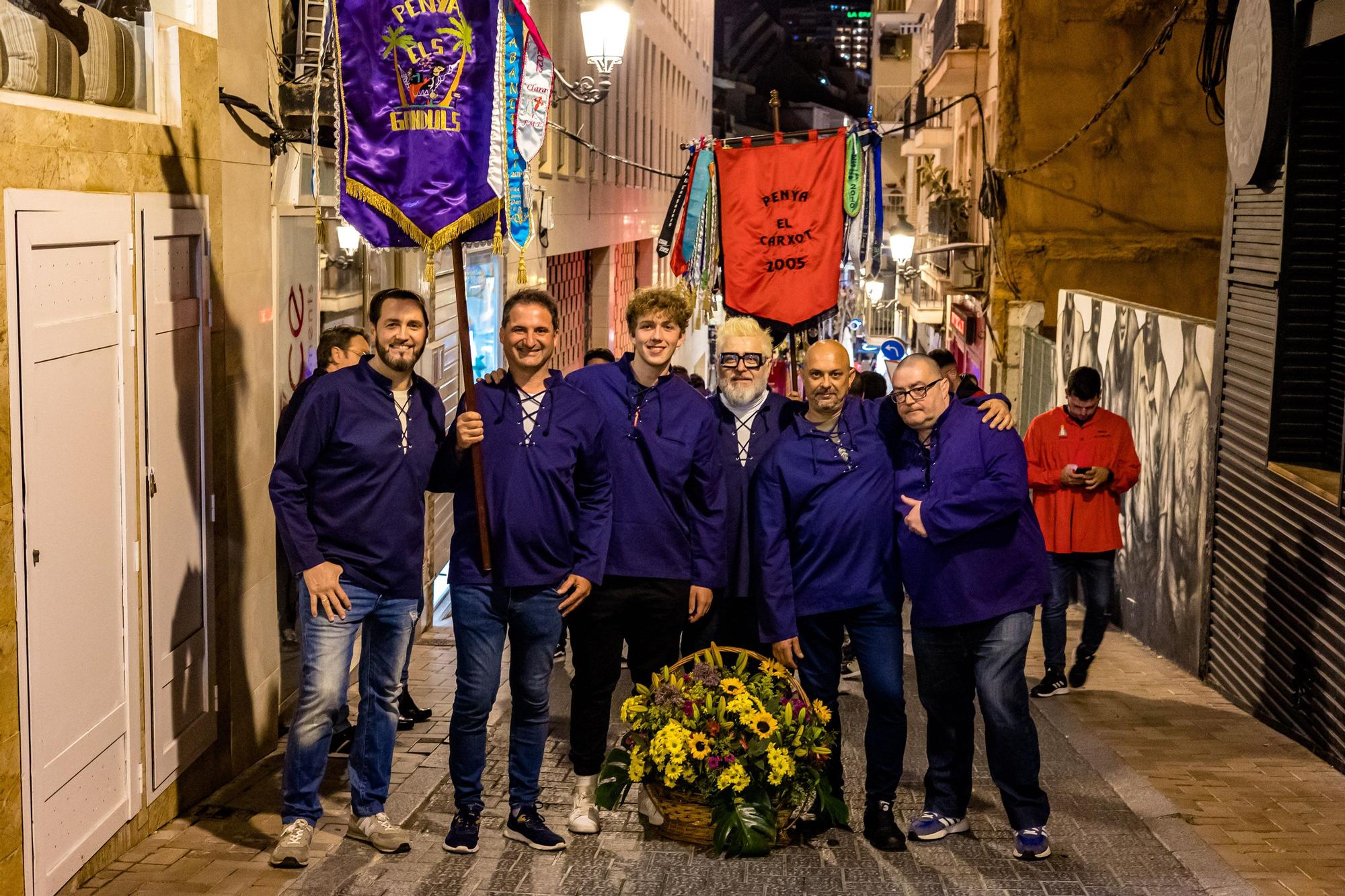 Ofrenda de flores a la Mare de Déu del Sofratge