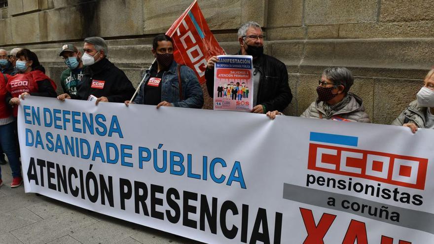 Mayores de A Coruña exigen una mejor Atención Primaria | VÍCTOR ECHAVE