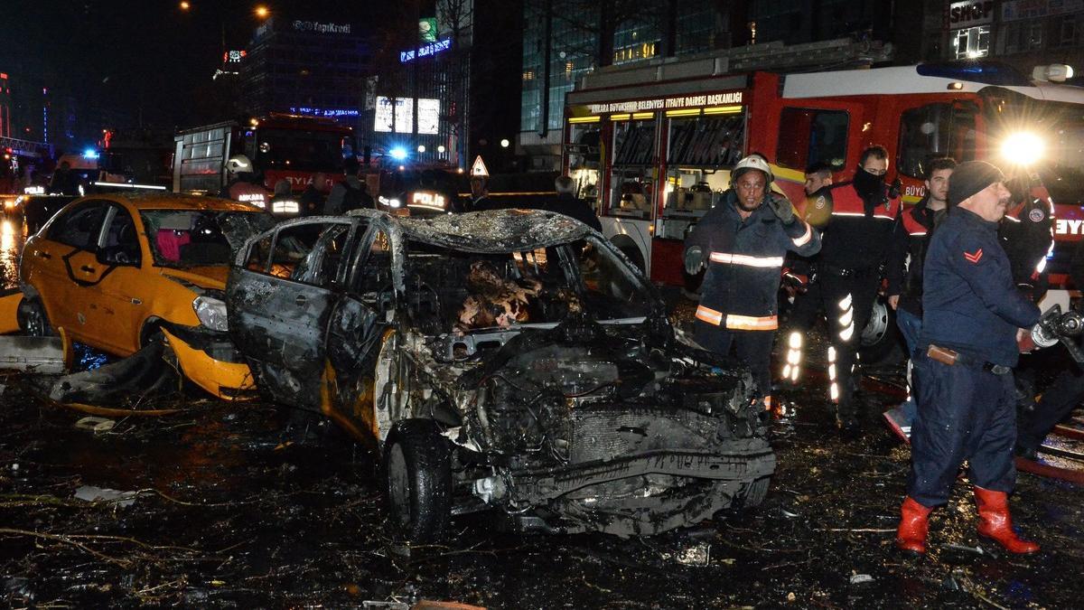 Explosion in Ankara