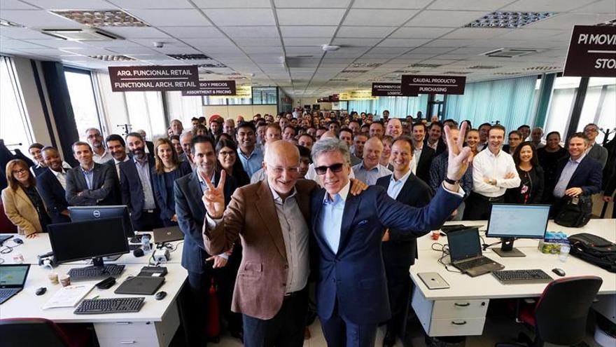 Bill McDermott y Juan Roig visitan Mercadona y la Marina de Empresas