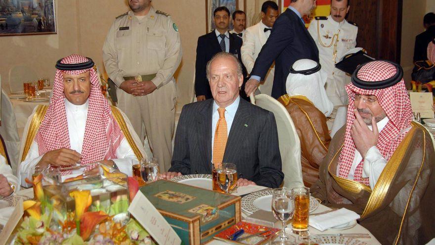 Juan Carlos I en una imagen tomada en Arabia Saudí.