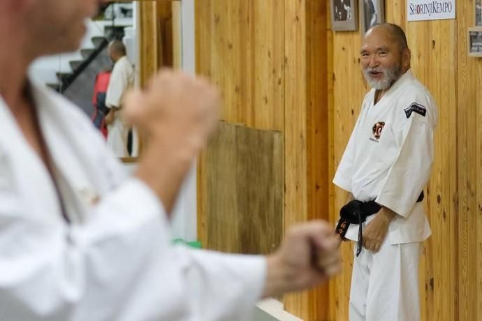 01-10-18. LAS PALMAS DE GRAN CANARIA. Reportaje de Shorinji Kempo, un arte marcial. FOTO: JOSÉ CARLOS GUERRA.  | 02/10/2018 | Fotógrafo: José Carlos Guerra