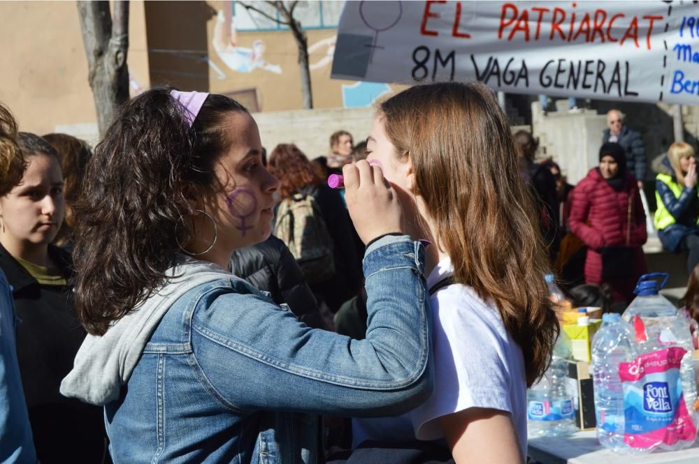 Passacarrers del 8-M a Manresa