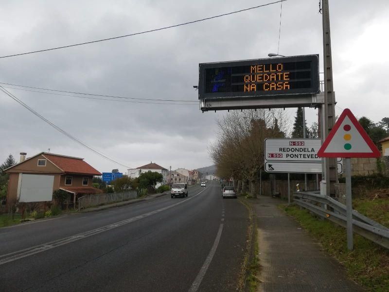 Así vive Vigo las primeras jornadas de emergencia sanitaria por coronavirus: con las calles vacías. // José Lores | Alba Villar | Mario Nespereira | FdV