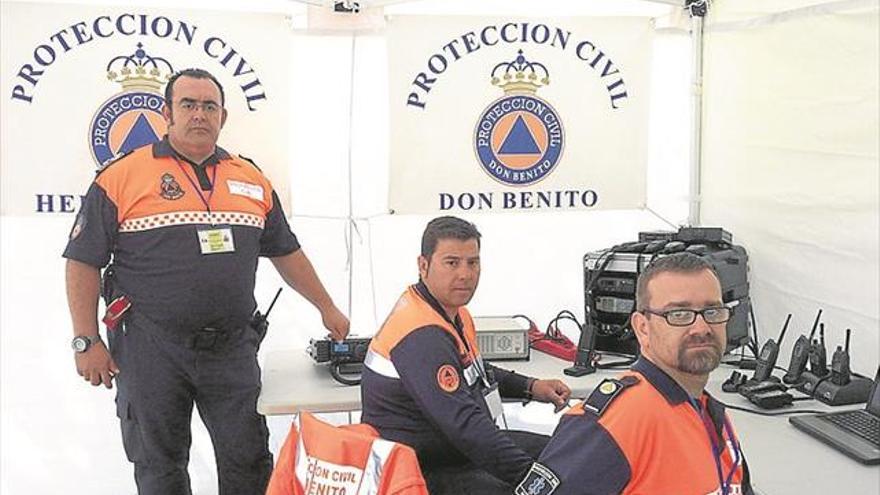 Protección civil se encargará de encender la iluminación del ferial