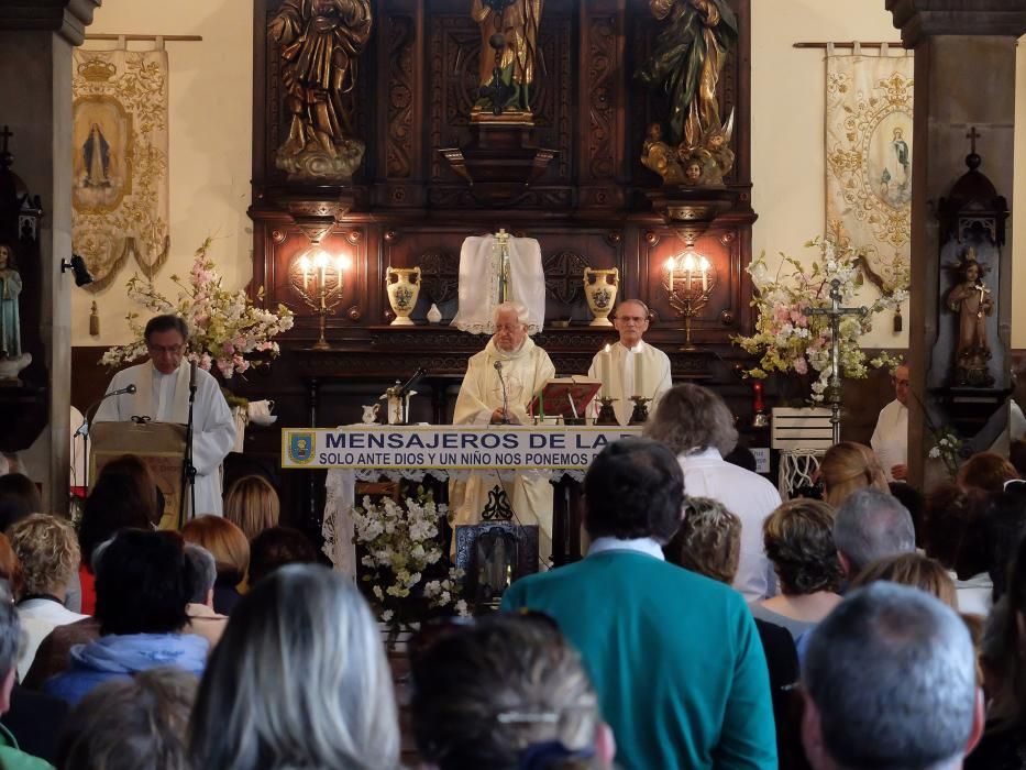 Homenaje al Padre Ángel en La Rebollada