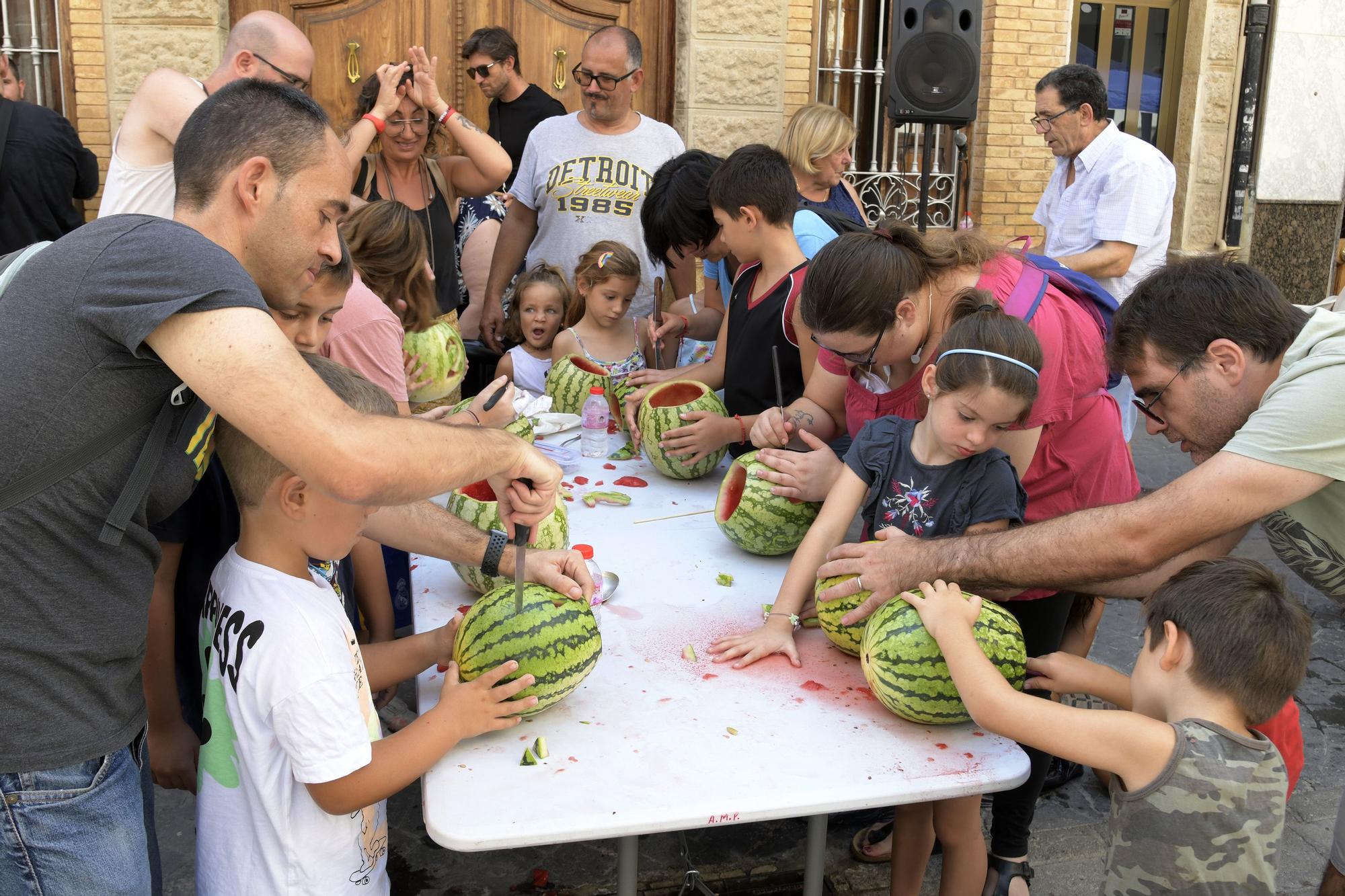 Elaboración "dels melonets".