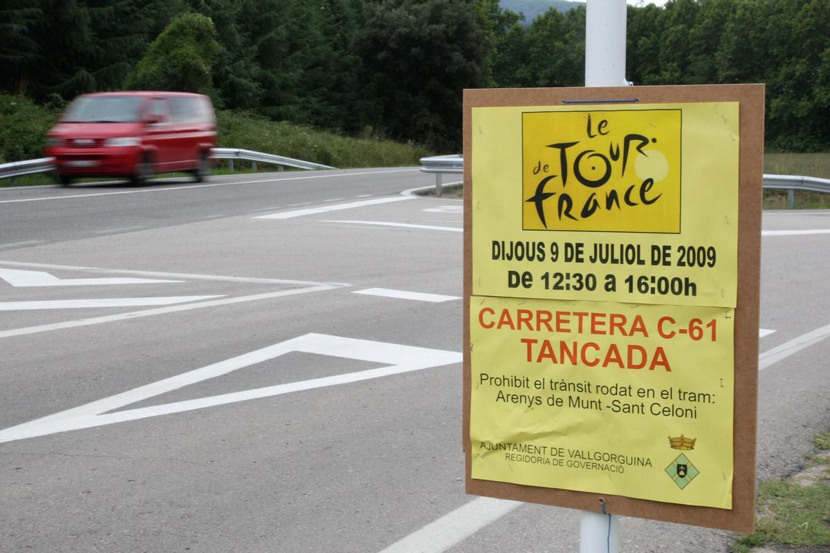Aquestes són les carreteres catalanes afectades pel pas del Tour de França aquest cap de  setmana