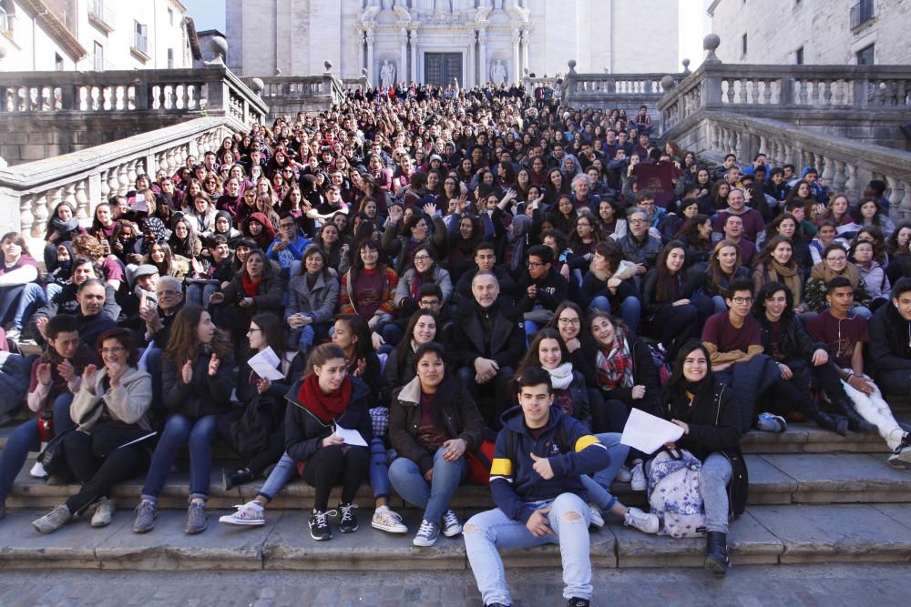 Trobada d''alumnes de llatí de 4t d''ESO a Girona