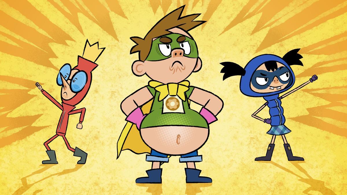 Imagen de "La pandilla del Capitán Mondongo", creado por Jesús López Moya y animado por Gallego Bros