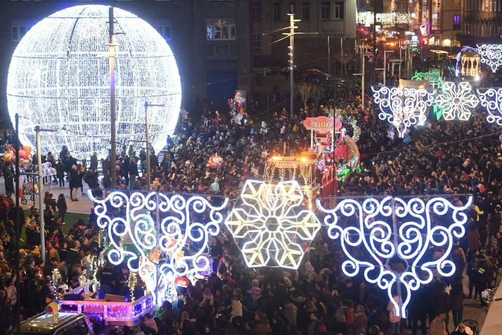 Cabalgata de Reyes de A Coruña 2019