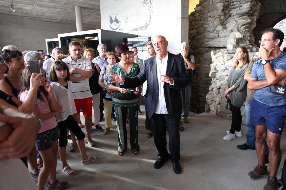 Inauguració del museu del castell de la Trinitat