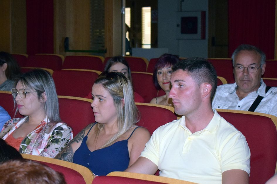 Un momento de la fiesta de graduación del IES de Valga.