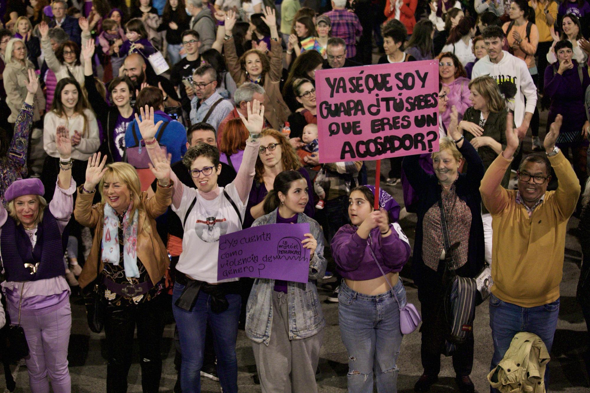 Manifestación del 8M en Murcia