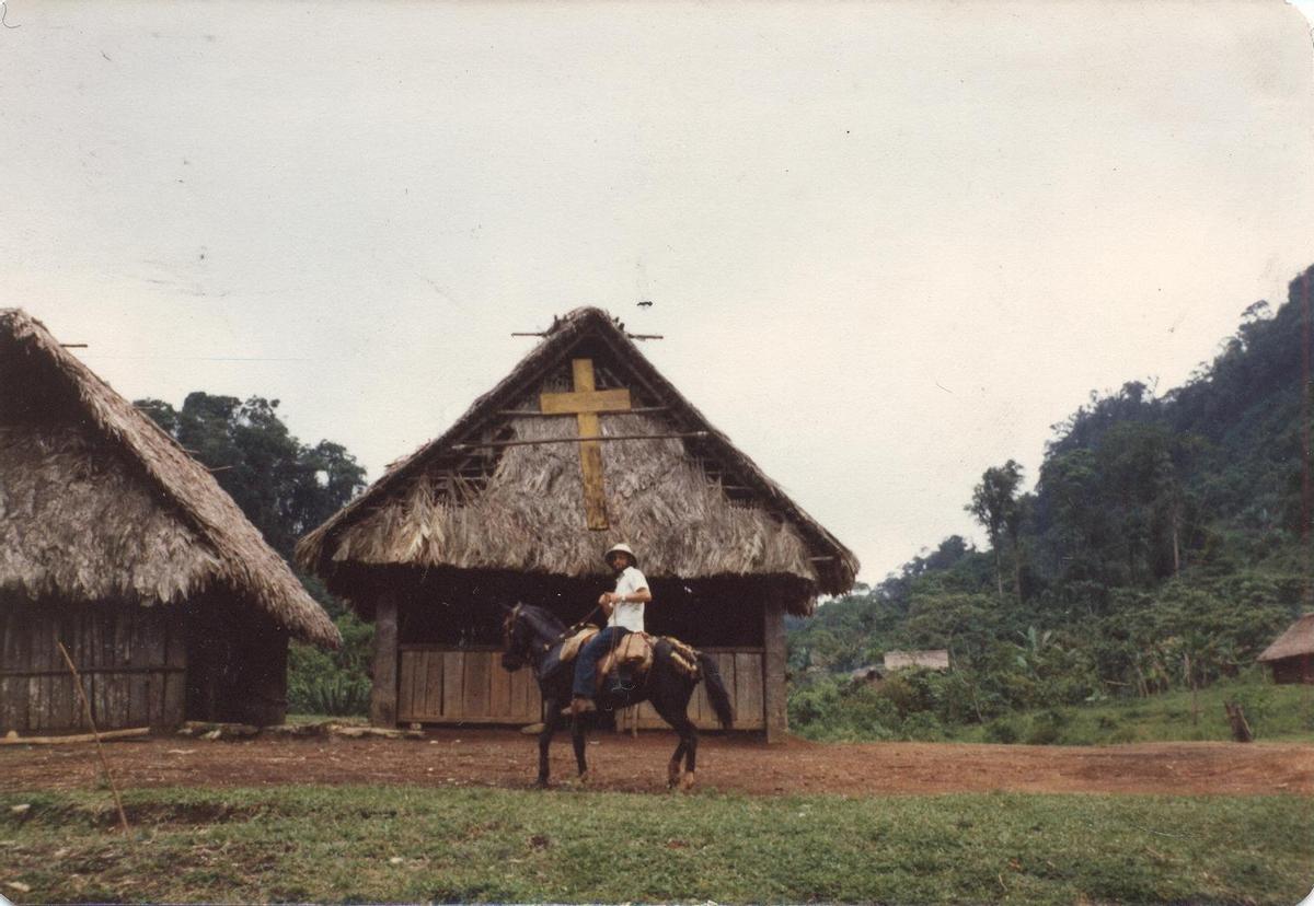 César Rodríguez García en Guatemala.