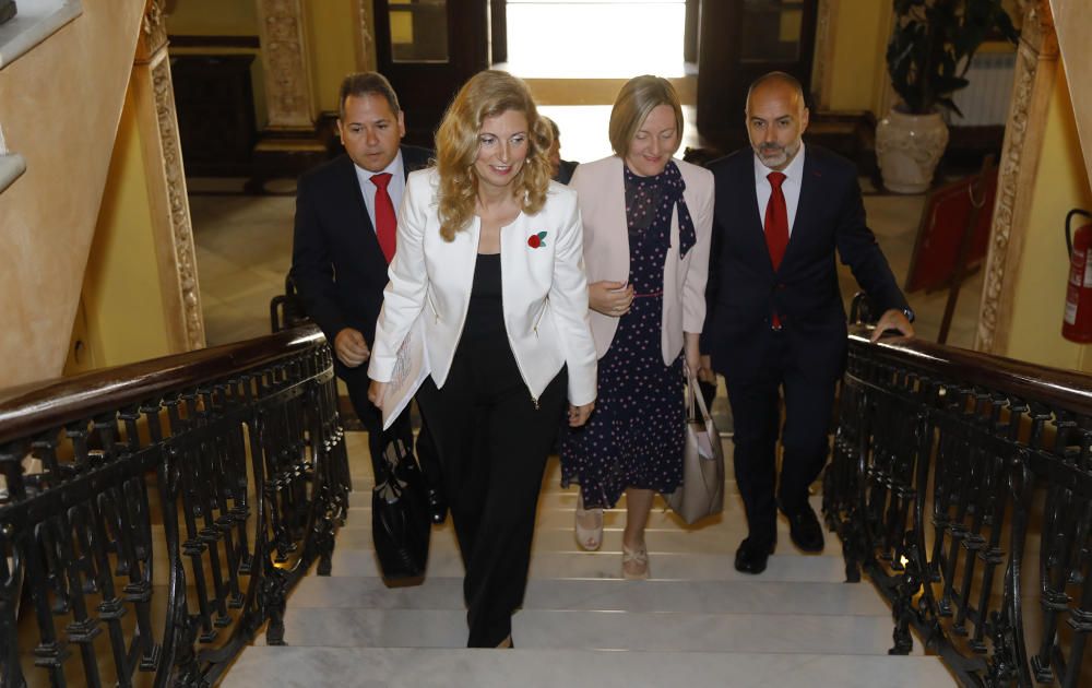 Desayuno con Amparo Marco en el Casino Antiguo de Castelló