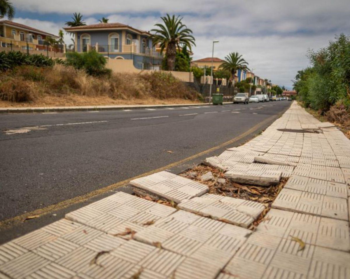 Así están las calles en La Quinta