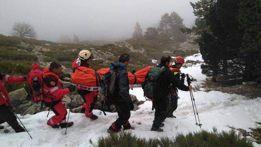 Un montañero fallece de un infarto cuando intentaba la ascensión al Moncayo