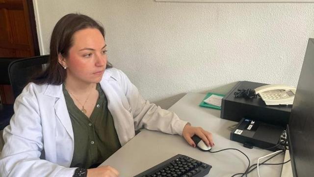 Ana Lardiés hizo sus prácticas en centros del Cinca Medio.
