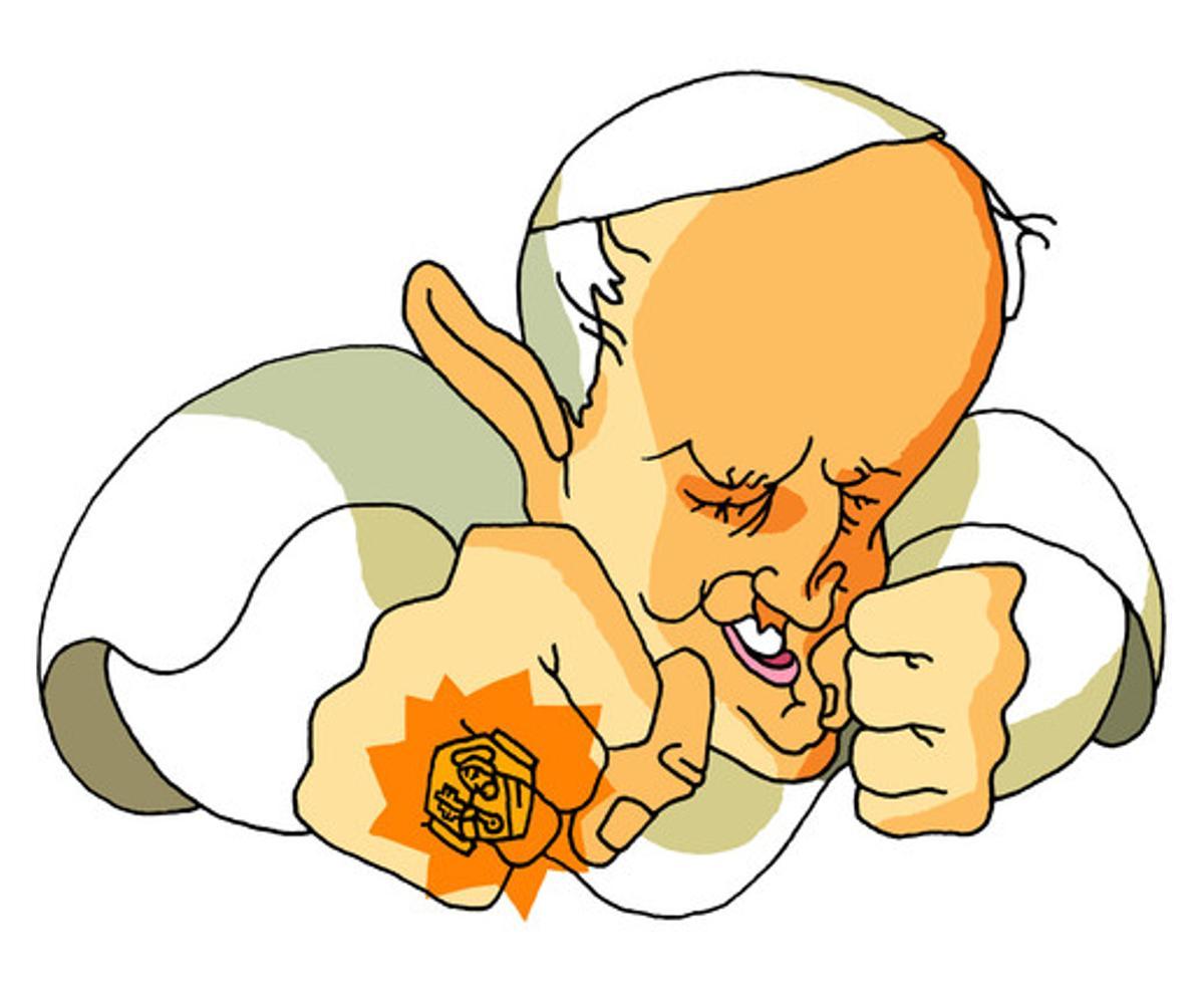 El Papa Francesc vist per Tàssies.