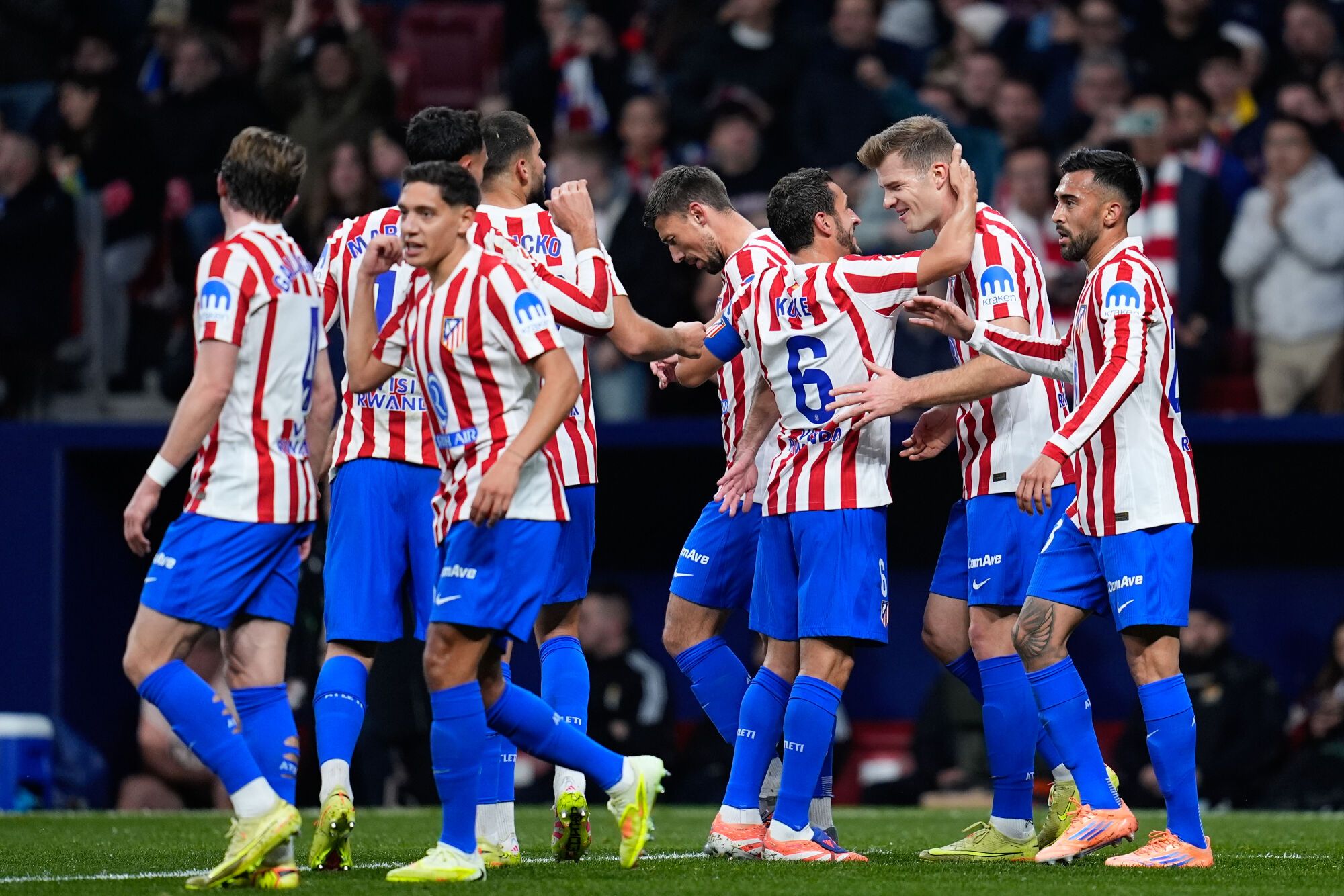 LaLiga: Atlético de Madrid - Real Oviedo, en imágenes.