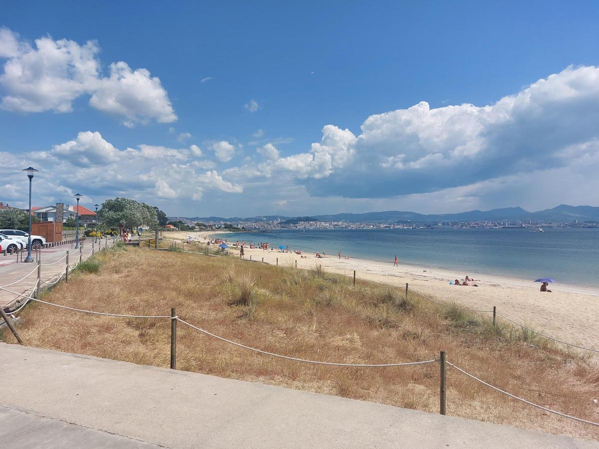 Comienza el cambio del paseo de Rodeira, en Cangas Comienza el cambio del paseo de Rodeira, en Cangas