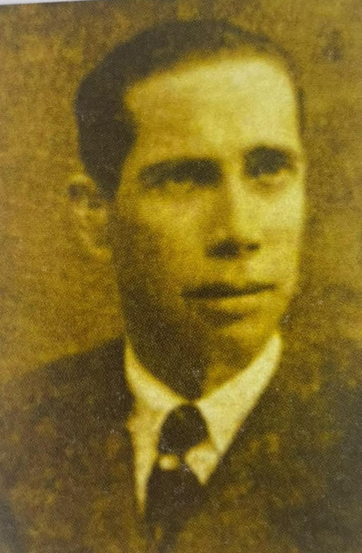 El letrista del himno, José Ferrándiz Torremocha.
