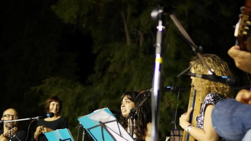 Concierto de Mujeres con Raíz en Puerto Lumbreras el pasado verano.