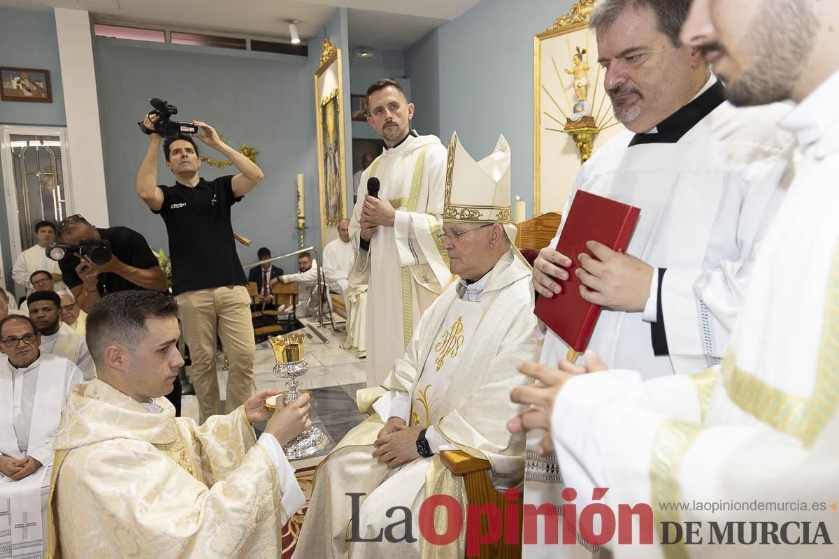 Así se ha vivido la ordenación sacerdotal de Miguel Tovar Fernández en la pedanía molinense de Torrealta