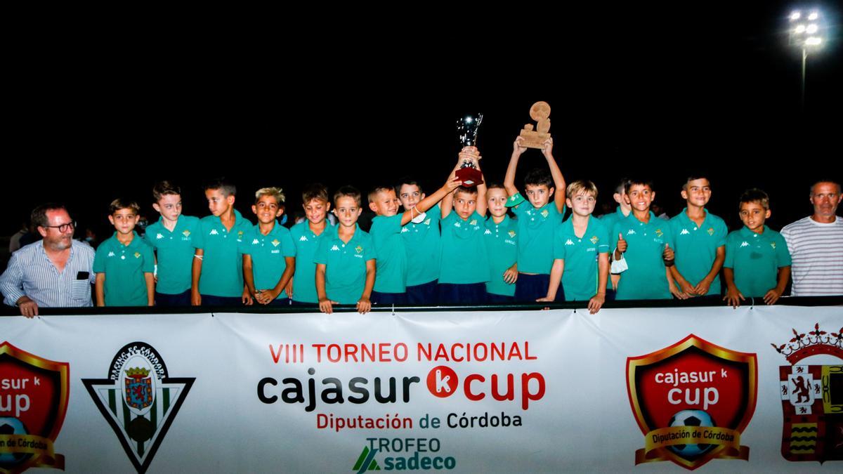 El Real Betis Balompié se proclamó campeón de Prebenjamín en la sede de Santaella.