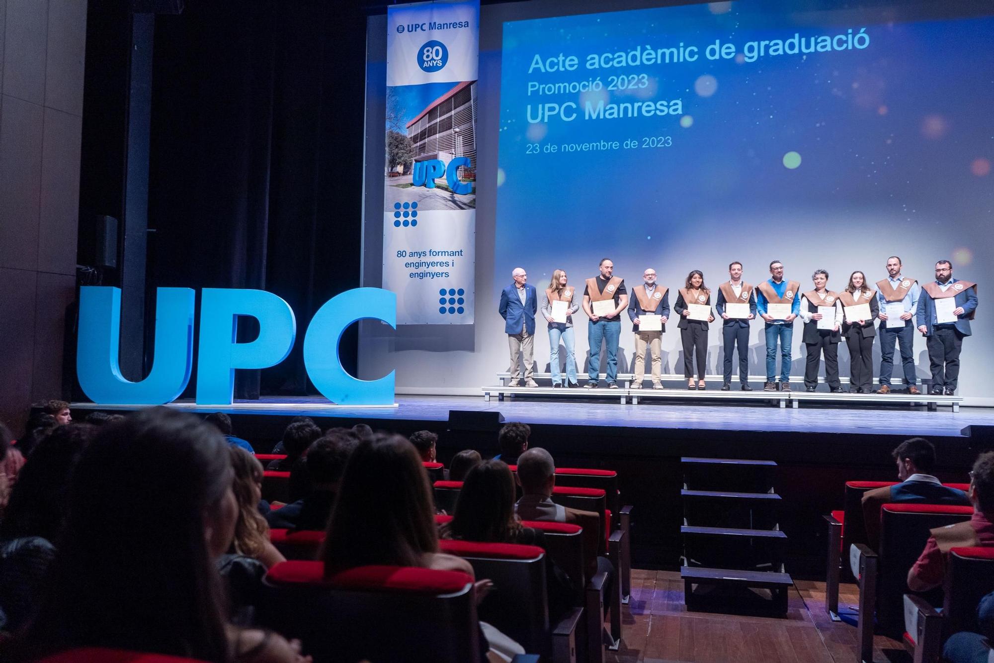 GALERIA D'IMATGES | Acte acadèmic de graduació de la promoció 2023 de la UPC Manresa