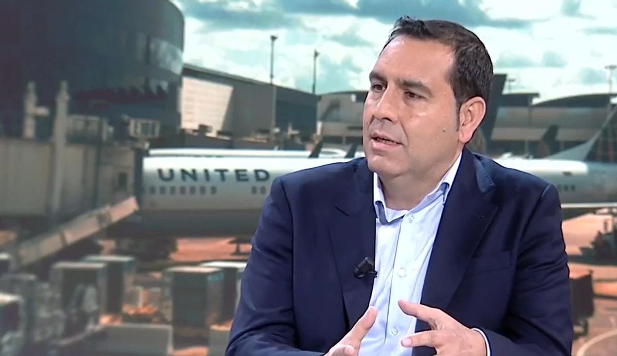 Víctor Martínez, director general de tráfico aéreo y movilidad de Indra.