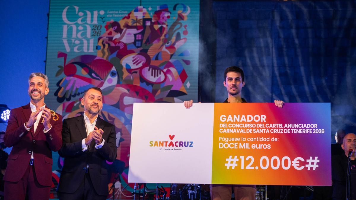 Cartel anunciador del Carnaval de Santa Cruz de Tenerife 2026