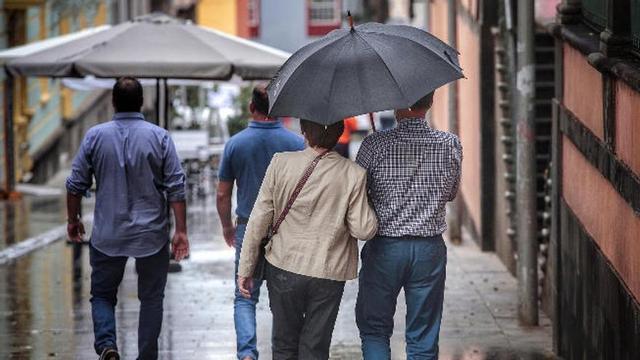 Por tercer día consecutivo habrá precipitaciones en las islas