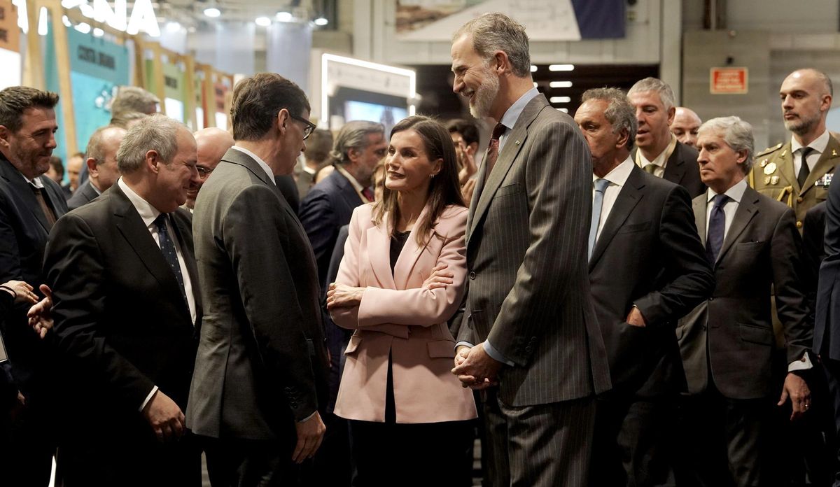 Los Reyes de España en la inauguración de la 45 edición de Fitur