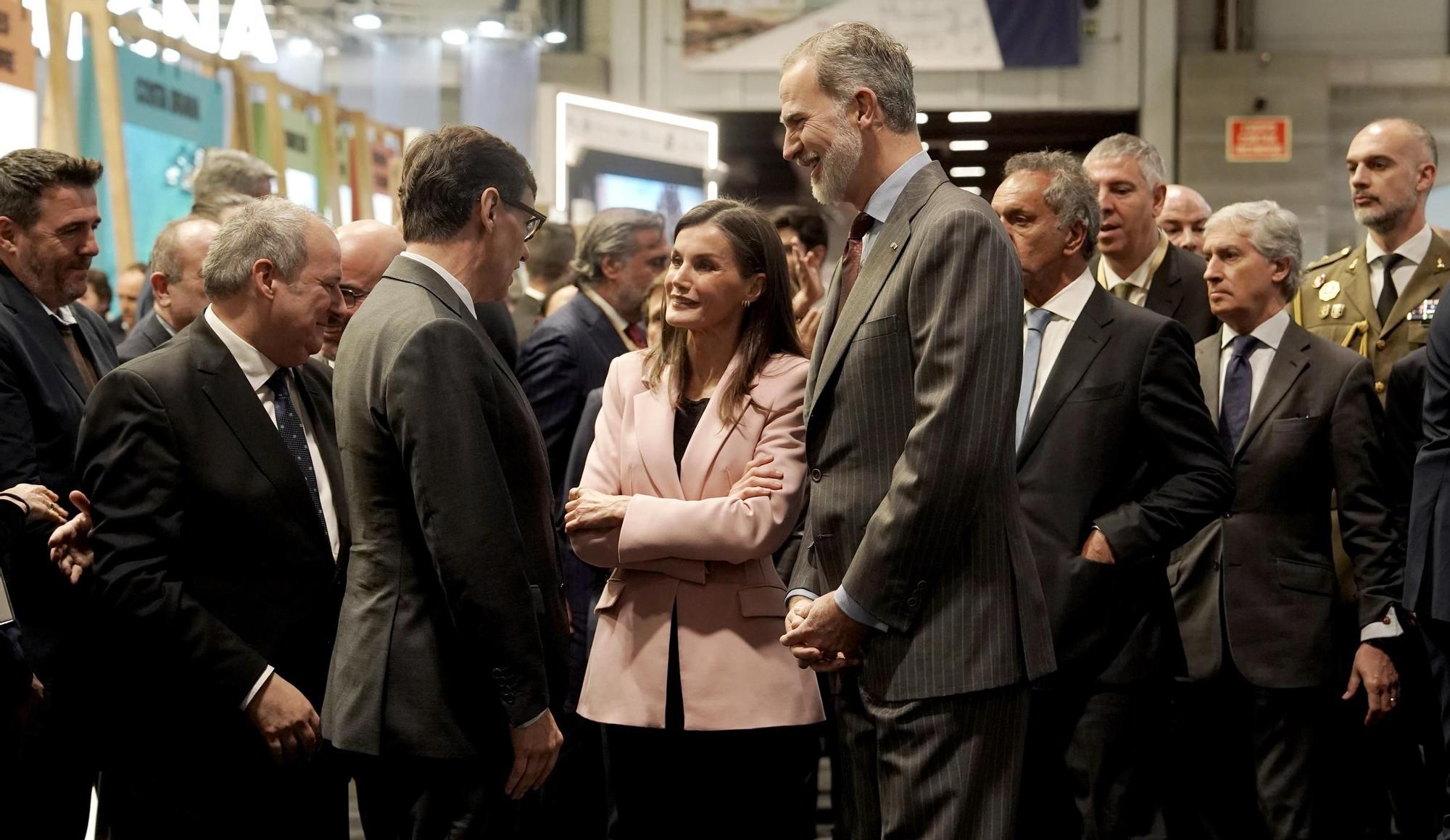 Los Reyes de España en la inauguración de la 45 edición de Fitur