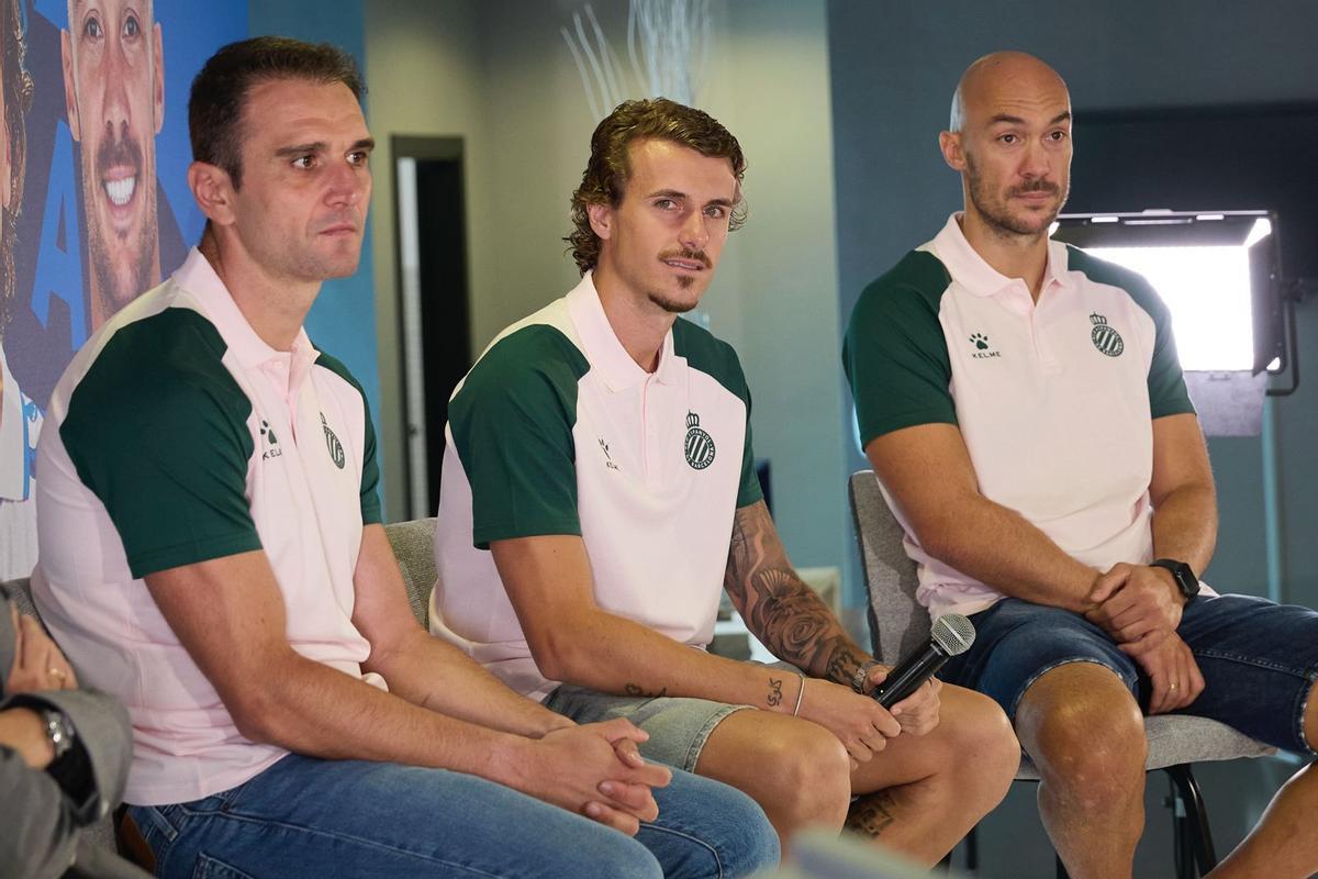 El Espanyol presenta a Romero, Kike y Dmitrović