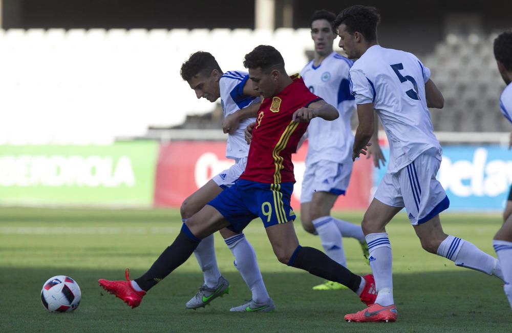 España sub 21 - San Marino en Castalia