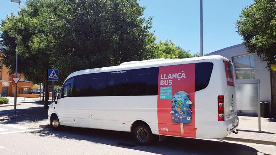 El servei gratuït fins a les platges del Llançà Bus, preparat per aquest estiu 2020