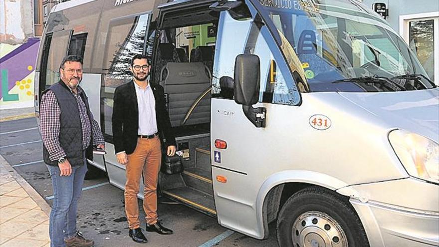 L’Alcora prueba el bus urbano cara a su inicio en verano