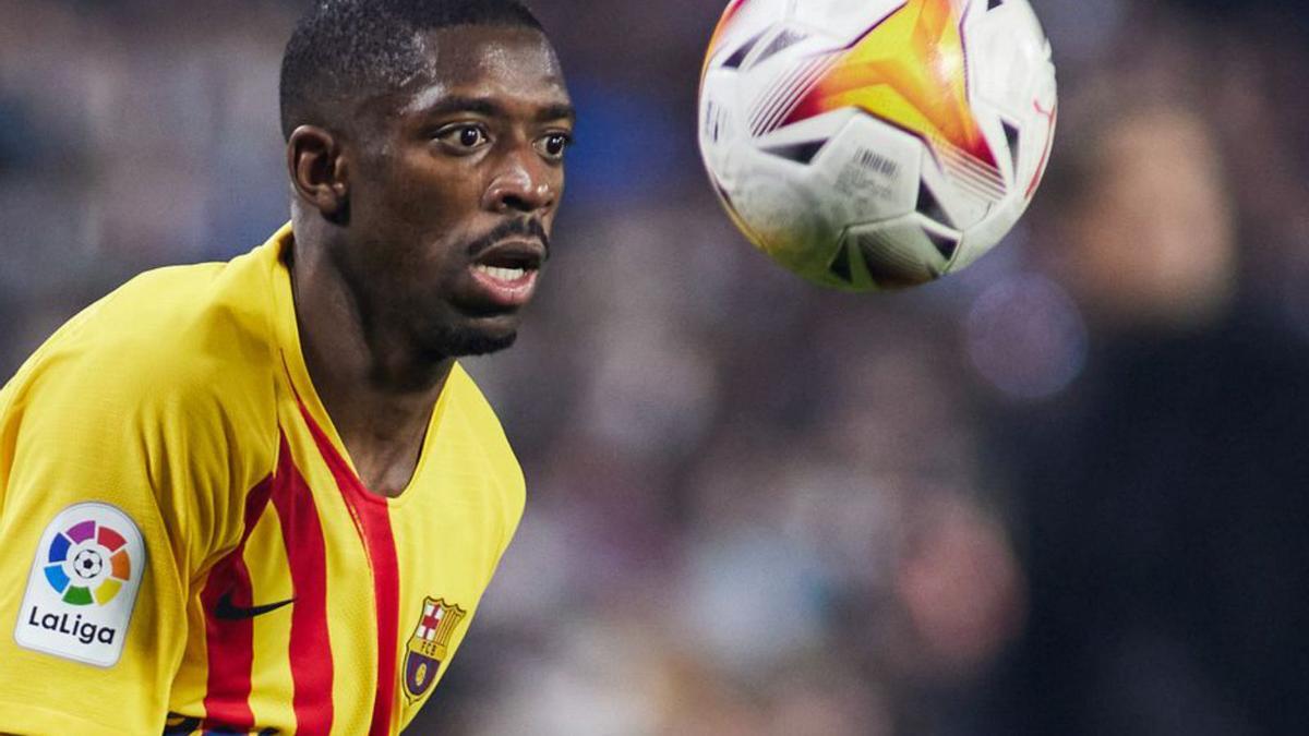 El jugador francés del Barcelona Ousmane Dembélé. |  // EUROPA PRESS